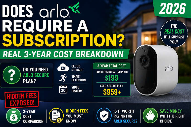 Does Arlo Require a Subscription